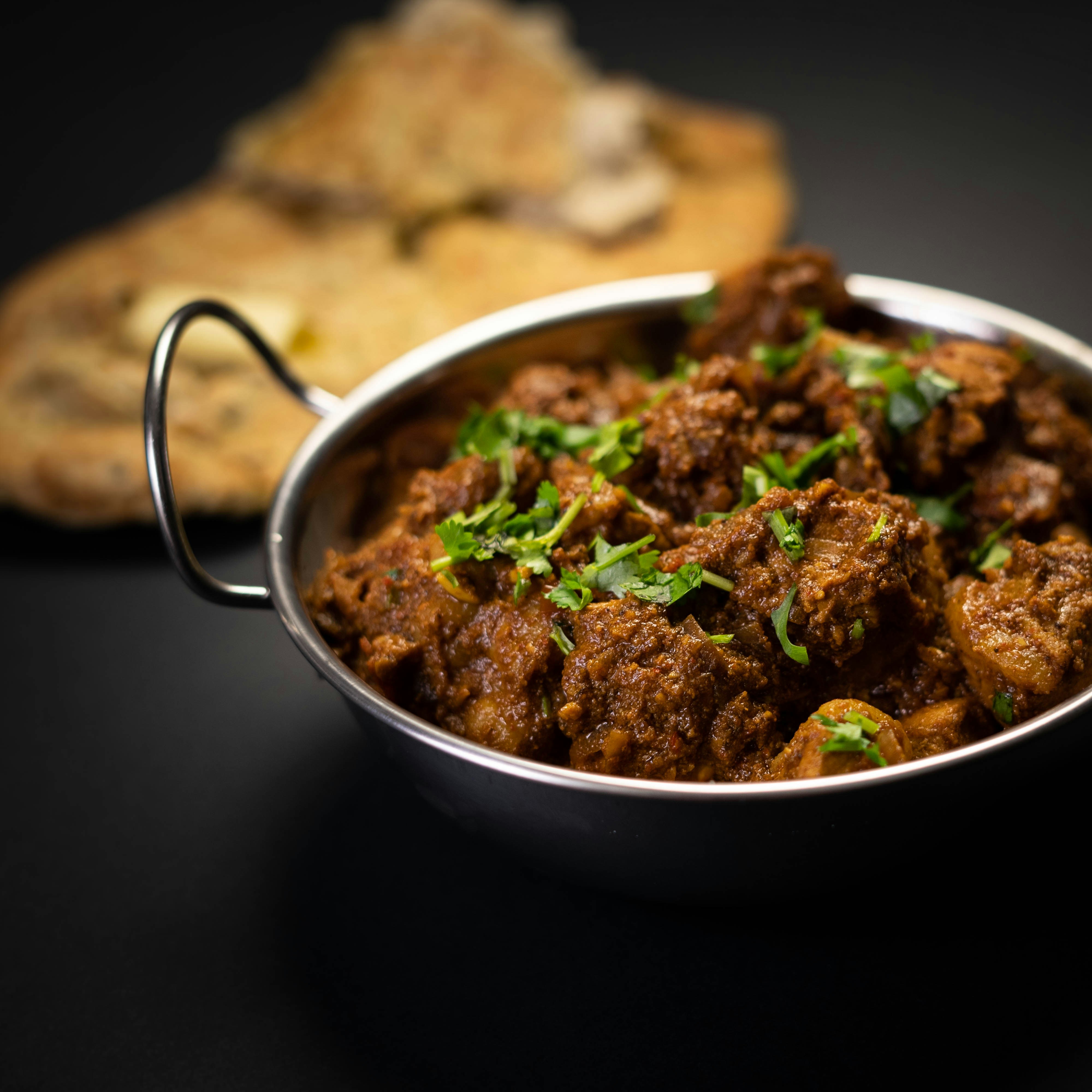 Pathar ka gosht on a plate