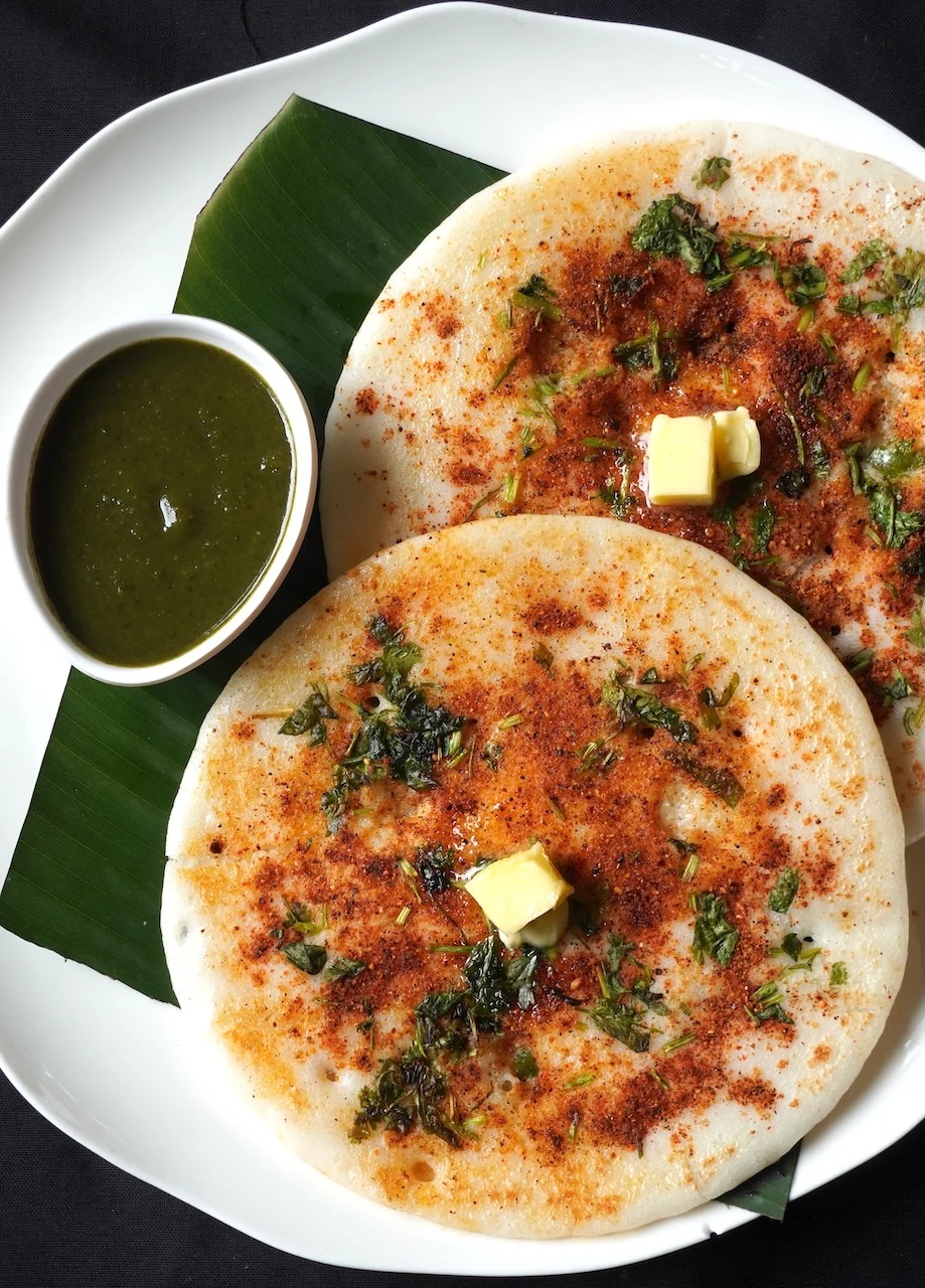 Onion uttapam